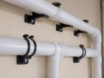 Plastic Pipe Clip 52mm Grey (M223) - Image 2