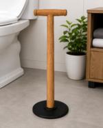 Rubber Toilet Plunger with wooden Handle Drains Unblocker UK - Image 2