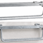 Heavy Duty Metal Gate Throw Over Loop 860mm 34" Field Farm Gate Lock Security