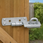 Hasp and Staple Heavy Duty 6" 150mm Security Lock Maximum Strength Door Hardware