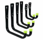Wall Mounted Jumbo Storage Hooks Shed Garage Hanging Ladder Bike Garden Tools