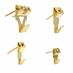 Picture Hooks with Nails - Picture Hangers for Wood/Plasterboard - German Made