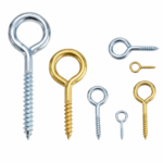 Screw In Hooks Eye Hook ALL SIZES Eyelet Heavy Duty eyes Garage Curtain Cupboard