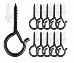 *NEW STYLE* HEAVY DUTY STAINLESS STEEL SCREW IN EYE HOOKS Marine Boat eyes - UK