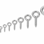 HEAVY DUTY STAINLESS STEEL SCREW IN EYE HOOKS 20mm - 150mm Marine Boat eyes