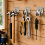 15pk Tool Hooks & Screws | Garage Garden Shed Wall Bike Hanging Storage Utility - Image 2