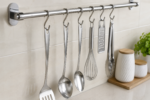 10X Stainless Steel S Hooks Heavy Duty Hanger Hooks for Kitchen Bathroom Bedro - Image 2