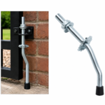 Cranked Striker Pin for Self Locking Auto Gate Catch Latch Galvanised Field Gate