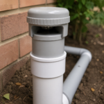 110mm Soil Vent Terminal Cowl Birdcage Vent Cowl 4" Pushfit UPVC - Image 2