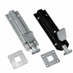 Heavy Duty Foot Bolt 8" (200mm) Gate Door Footbolt Floor Lock Black
