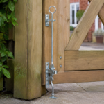 Field Gate Hunting Type Self Locking Auto Lift Gate Catch Latch Kit Galvanised