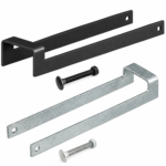 Heavy Duty Throw Over Loop Gate Latch 12" for 2" Wide Farm Field Gate