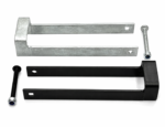 Heavy Duty Throw Over Loop Gate Latch 12", 14" for 3" Wide Farm Field Gate