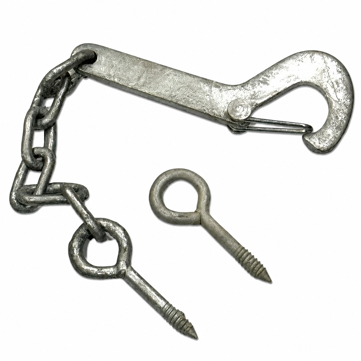 ChatGPT Image Jul 21, 2026, 10_16_04 AM Field Gate Safety Chain Hook & Eye Heavy Duty Latch Galvanised - Image 1