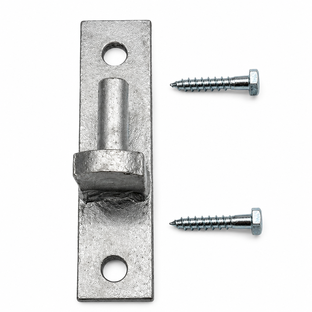 ChatGPT Image Jul 21, 2026, 12_30_55 PM Field Farm Gate Hook on 200mm x 50mm Oblong Plate 19mm Pin Galvanised - Image 1