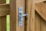 Field Farm Gate Hook on 200mm x 50mm Oblong Plate 19mm Pin Galvanised - Image 2