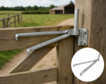 Hooks To Build 9" Galvanised with 19mm Pin Farm Single Brick Wall - Image 2
