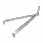 Hooks To Build 9" Galvanised with 19mm Pin Farm Single Brick Wall