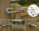Strikers Pin for Self Locking Auto Gate Catches Latch Galvanised Field Gate - Image 2