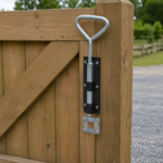 Bow Handle Drop Down Bolt For Shed Garage Barn Stable Door Large Gate Latch - Image 2