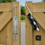 Monkey Tail Bolt 12" 18" 24" 36" Inches Garage Door Drop Down Bolt For Gates - Image 2