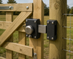 Lince 3910 Black-Grey High Security Garden Gate Shed Sliding Rim Dead Lock Bolt - Image 2