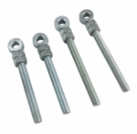 Adjustable Eye Bolts Gate Hinge Hanger x 2 Pin 19mm x 8" / 200mm & 10" / 250mm