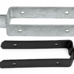 12" (300MM) HEAVY DUTY DOUBLE STRAP GATE HINGE TOP BAND FIELD GATE D4,