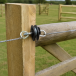 20 x GATE HANDLE ANCHORS Electric Fence Screw In Wire Poly Tape Rope Fencing - Image 2