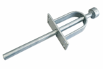 Galvanised Field Gate Shoot Bolt (Livestock Latch Catch Wooden Fence Farm)