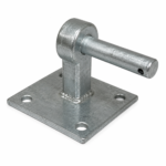 Heavy Duty Gate Hook 19MM (Set of 1 or 2 Galvanised Square Plate Pin Hinge)