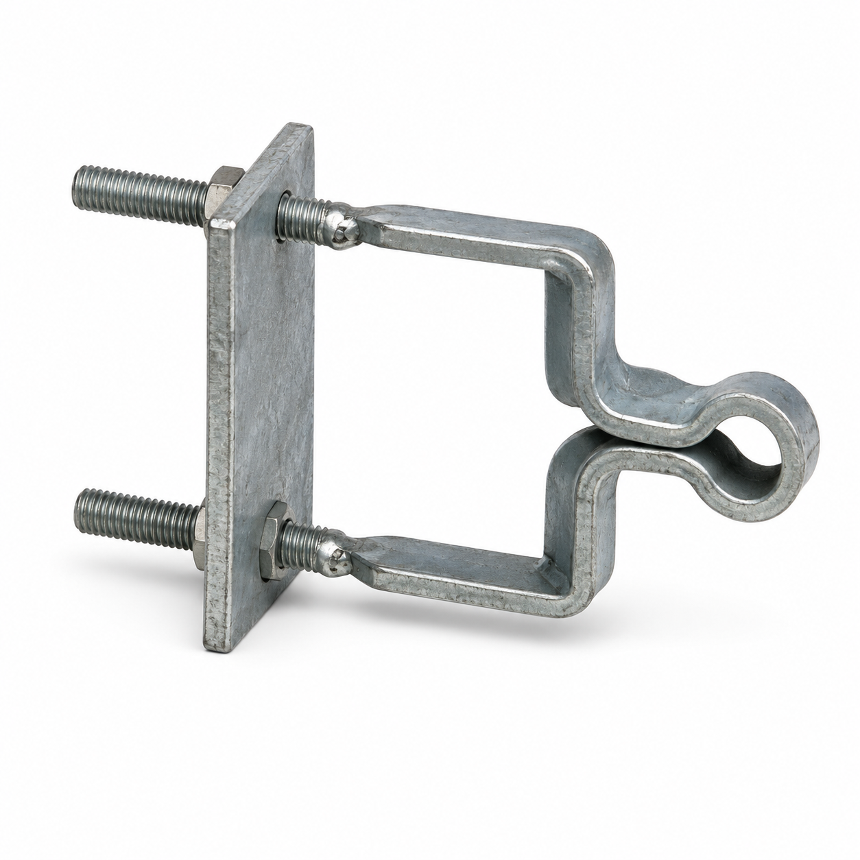 ChatGPT Image Jul 23, 2026, 10_36_50 PM EASY FIX ADJUSTABLE FIELD FARM GATE HANGER BAND TO BOLT fence post - Image 1