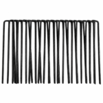 U Pin For Garden Rebar Pegs 300 x 50 x 6MM for Camping Heavy Duty Tent Pegs