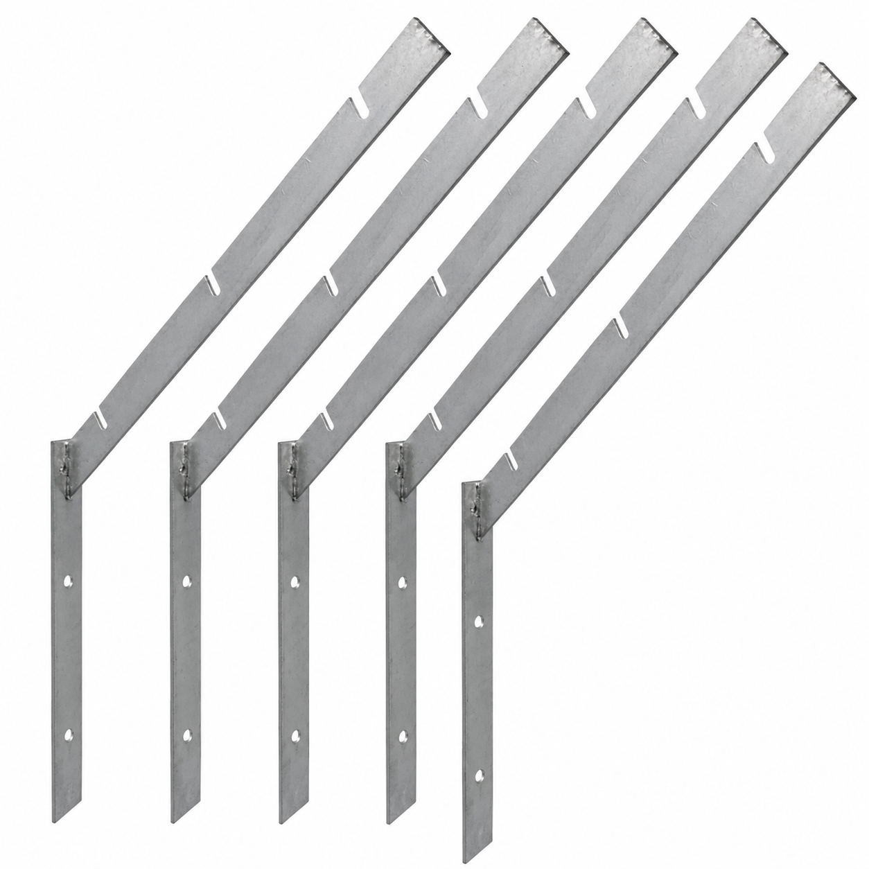 ChatGPT Image Jul 24, 2026, 12_25_12 AM Barbed Razor Wire Bracket Galvanised Front Facing Wall Fence Security - 5 Pack - Image 1