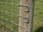 J Pins Galvanised Steel Ground Peg 200x40x6mm for Field Stock Garden Mesh Fences - Image 2