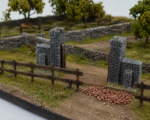 Gate & Fences - Terrain & Accessories 28mm Scale - Suitable For Wargaming C7441 - Image 2