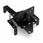 Strong Iron Fence Gate Hinges with Accessories for Garden and Outdoor Fences