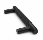 Kitchen Cabinet Handles JR Knurled Knob Cupboard Drawer Handle Knurl Black Gold