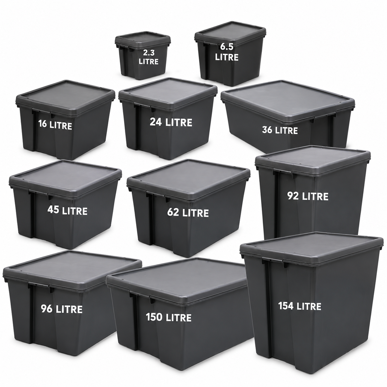 ChatGPT Image Jul 26, 2026, 12_40_40 PM Wham Bam Black Heavy Duty Plastic Storage Box Boxes With Lids - Recycled Plastic - Image 1