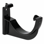 FASCIA BRACKETS BLACK 115mm x 70mm