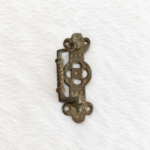 1920s Vintage Beautiful Brass Drawer Handle Rich Patina Decorative Collectible