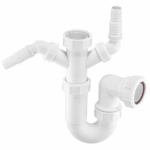 APPLIANCE TRAP WHITE 40MM