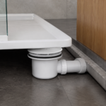SHOWER WASTE WHITE / CHROME 90MM - Image 2