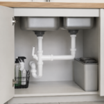 DOUBLE & 1 1/2 BOWL SINK KIT WHITE 40MM - Image 2