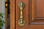 2 Pc Vintage Brass Fine Quality Handcrafted Small Door Handles - Image 2