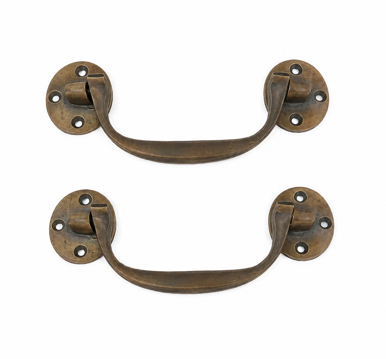 ChatGPT Image Jul 28, 2026, 05_44_15 AM 2 Large Solid Brass Sea Chest Box Handles 16cm Vintage Trunk Pull Handles Old St - Image 1