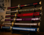 10''/26CM Tsuka Hourglass Type Handle Alloy Fittings for Japanese Samurai Katana - Image 2