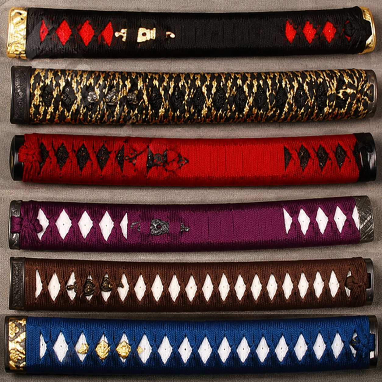 ChatGPT Image Jul 28, 2026, 08_07_39 AM 10''/26CM Tsuka Hourglass Type Handle Alloy Fittings for Japanese Samurai Katana - Image 1
