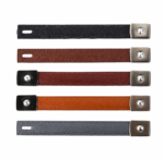 Real Leather strap handle for Vintage Moore and Wright tool chest nickel clasps.
