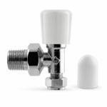 Voyager 15mm Angled Radiator Valve (3/4" Union)